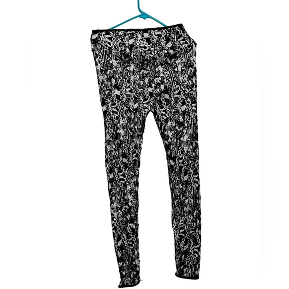 Sequin H&M skinny leggings - worn once - Picture 5 of 5